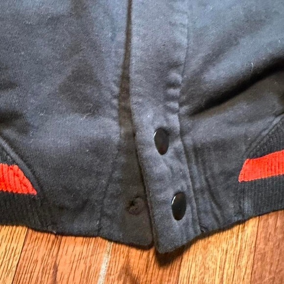 Jordan Nike Vintage Spike Lee Snap Bomber Hoodie XL - Picture 7 of 7